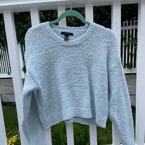 SOLD Forever 21 Blur Sherpa sweater